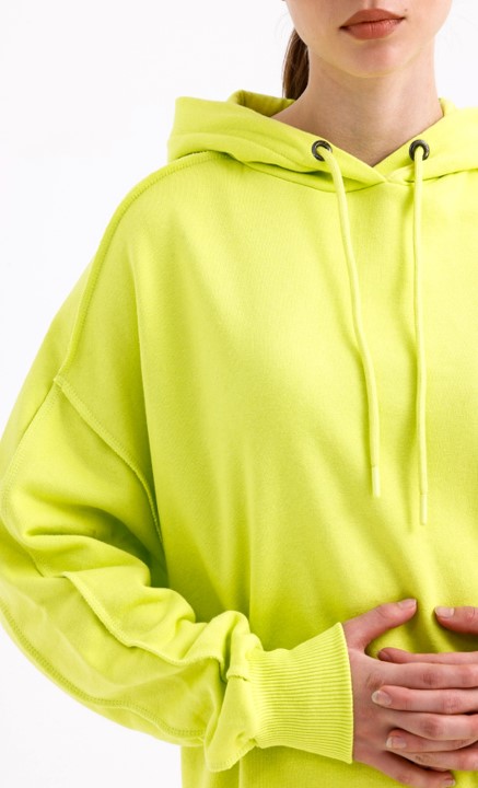 Neon Yellow Hoodie